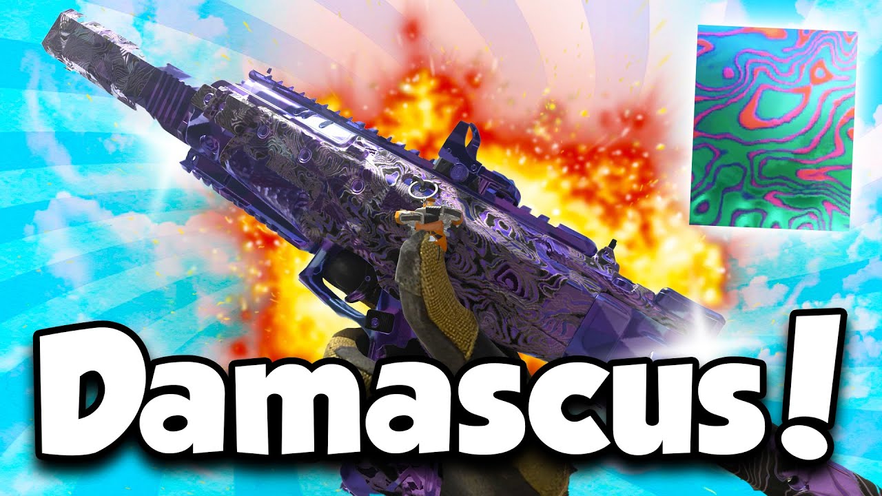DAMASCUS CAMO was SECRETLY ADDED to MODERN WARFARE 2