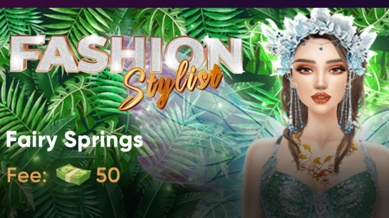 Fashion Stylist: Dress Up Game - Fairy Spring Event Challenge