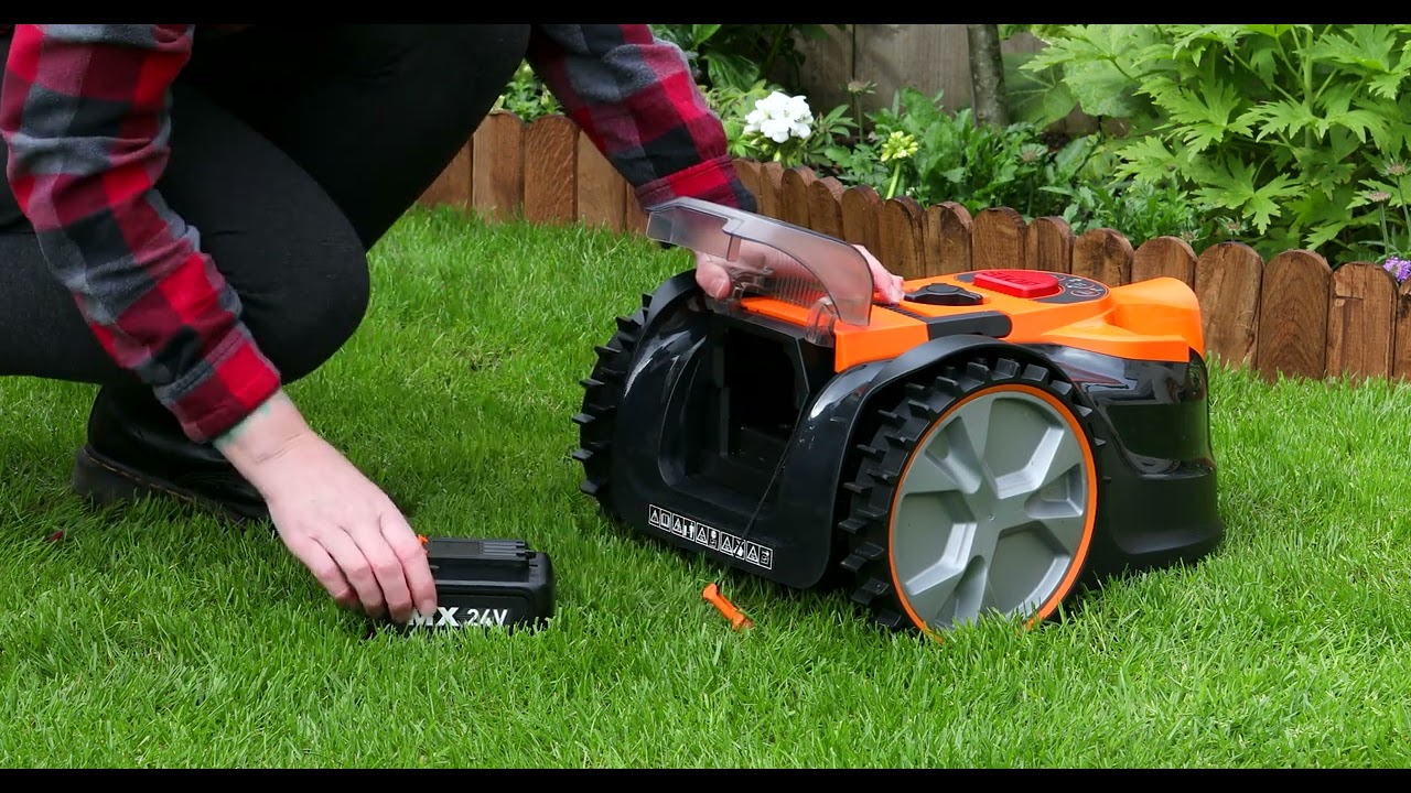 LawnMaster OcuMow® 16 Drop and Mow Robotic Lawn Mower Instructions
