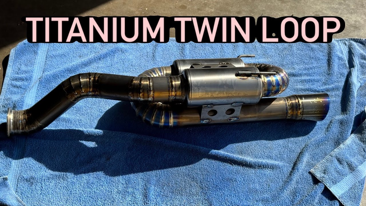 S2000 Titanium TwinLoop Exhaust  with OEM Tips  