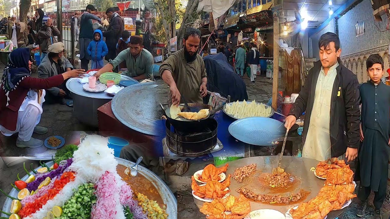 Breakfast in Jalalabad Afghanistan | Modern breakfast recipe | Subha ka nashta | Street food