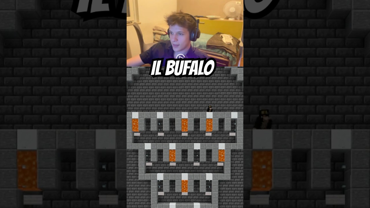 Prova a non cadere nella lava - Il Bufalo #minecraft