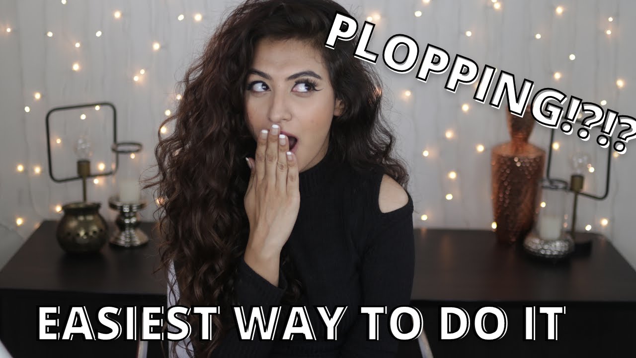How to Plop Wavy / Curly Hair | Everything You Need To Know About Plopping  Wavy Hair