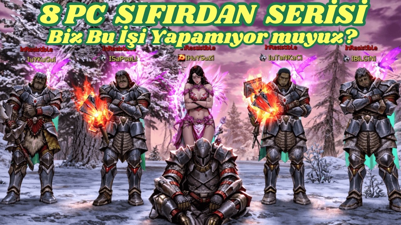 8 PC SIFIRDAN SERİSİ - 11 | BU FARMDA ZARAR DA VAR :( | Knight Online