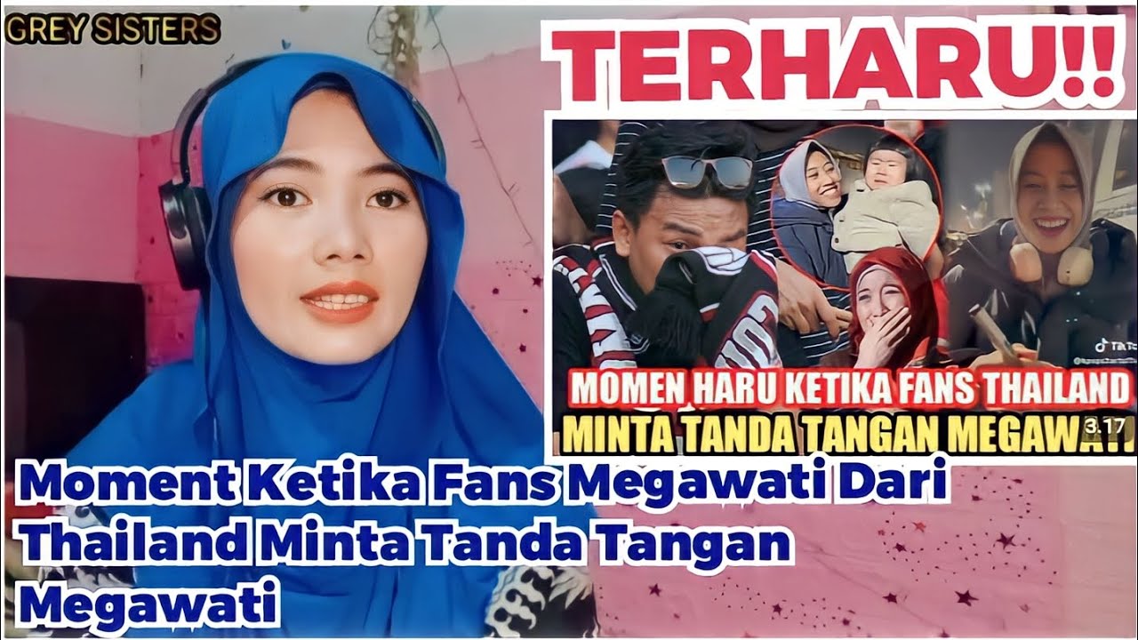 SAMPE NANGIS❗MOMEN HARU KETIKA FANS THAILAND MINTA TANDA TANGAN MEGAWATI HANGESTRI!!