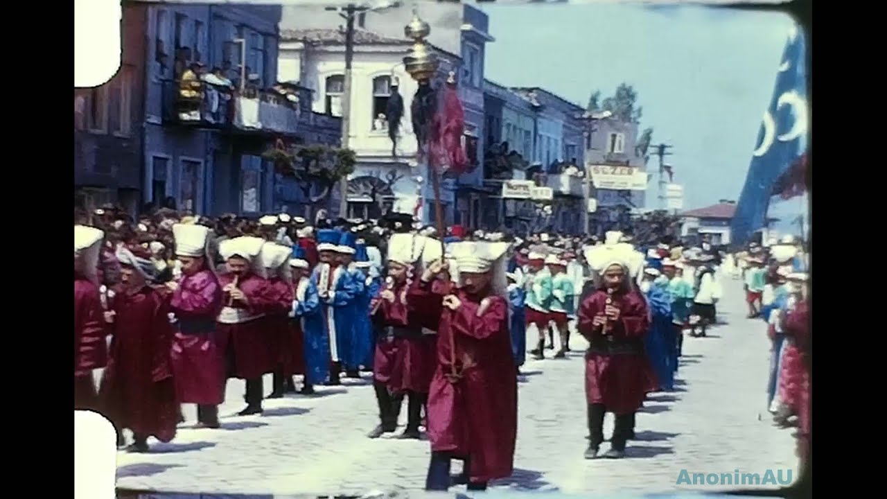 23 Nisan Tören Geçişi, Çanakkale, Uludağ, 1970, 8mm Film