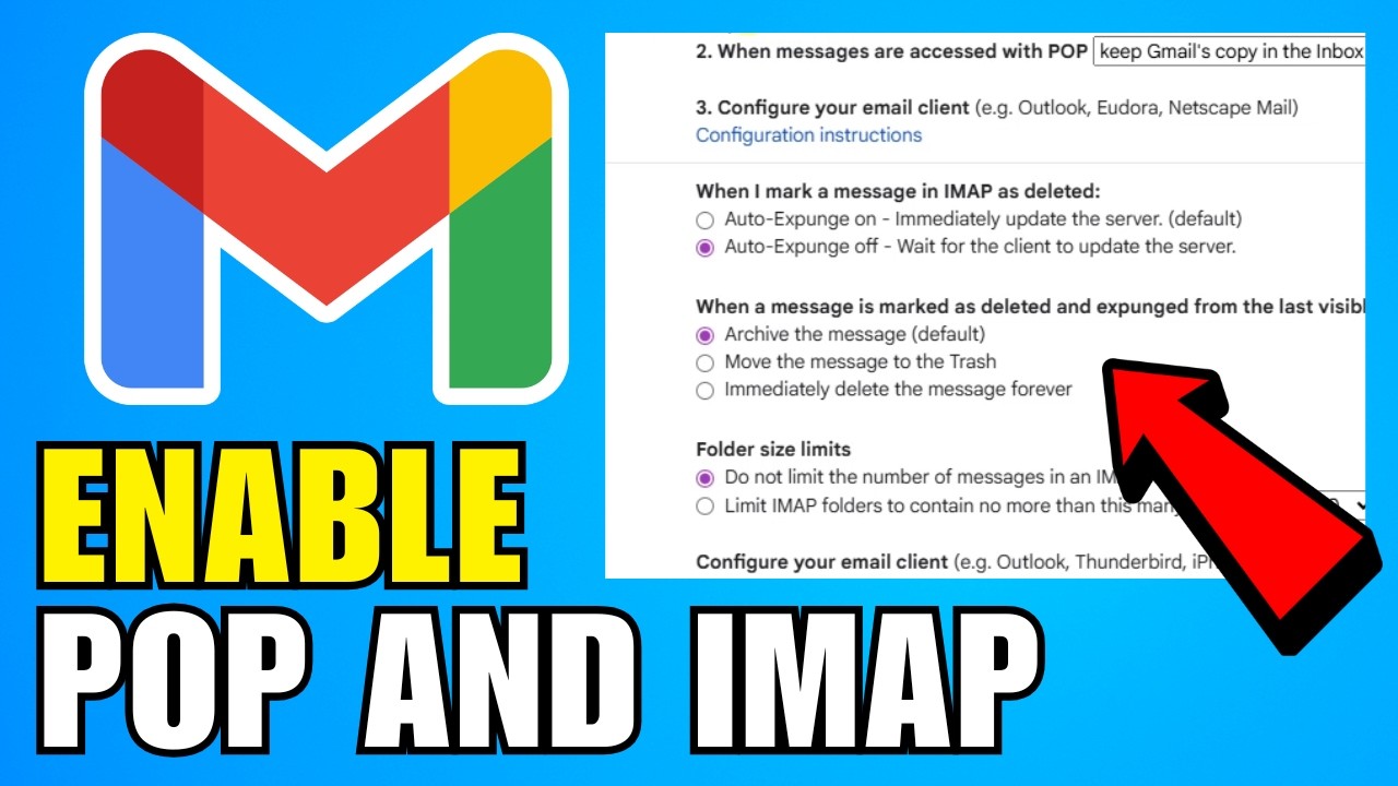 How To Enable POP And IMAP In Gmail Account (2026) (Complete Guide)