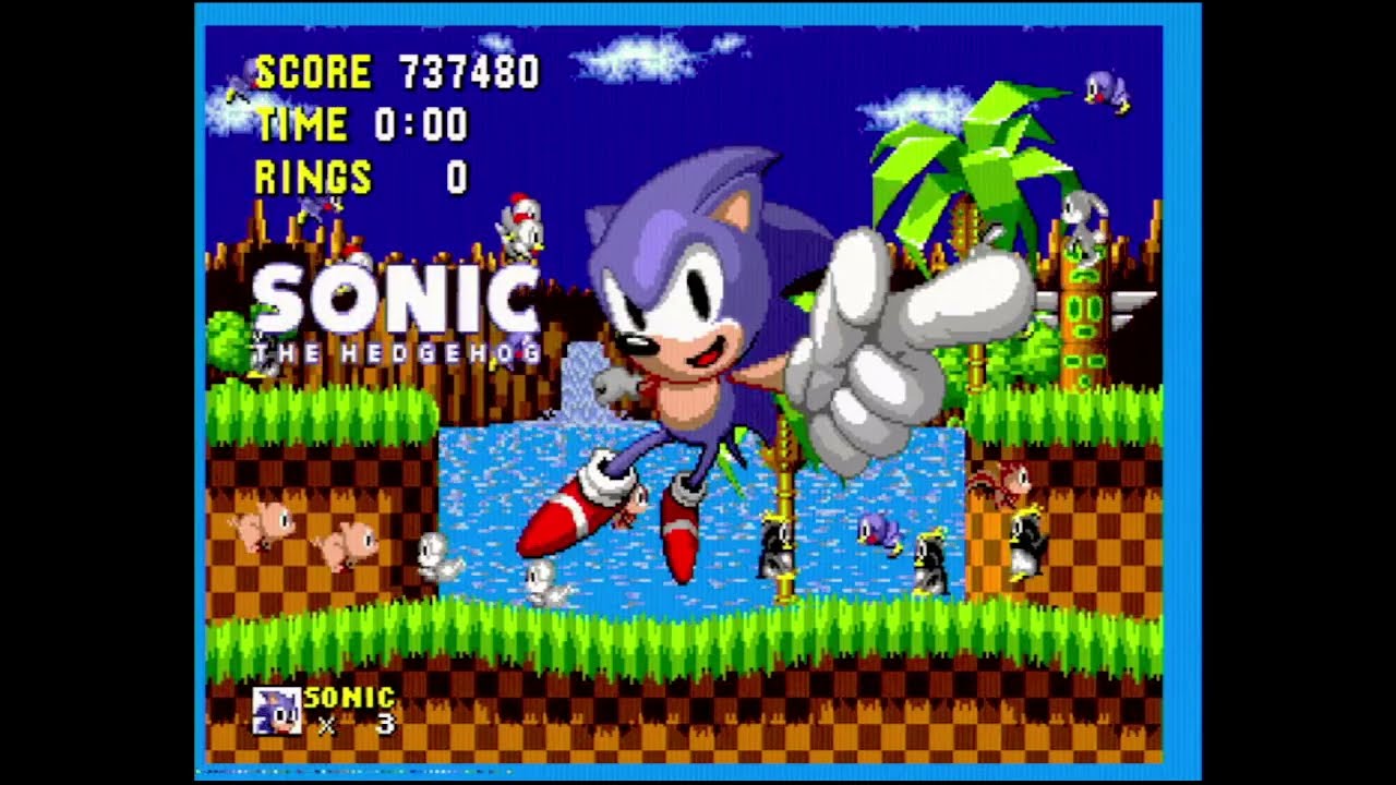 Sonic The Hedgehog in 8:36 [World Record]