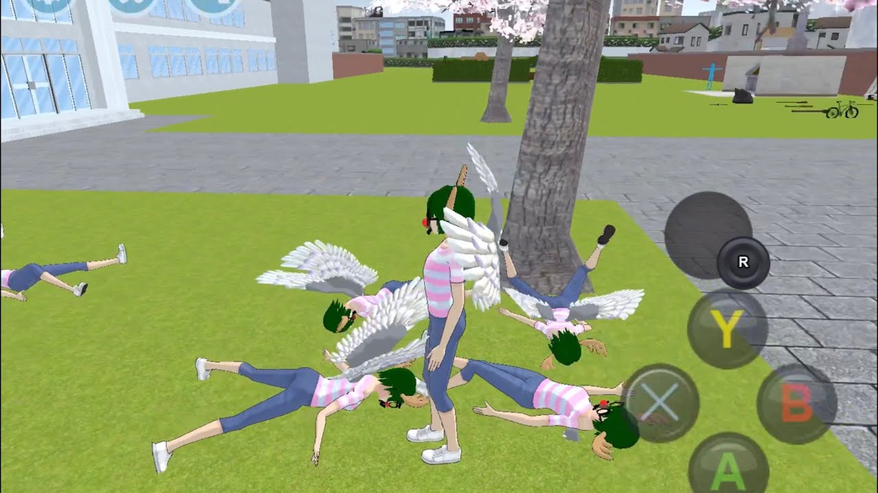 || playing High school simulator || عملت شخصية قبيحة 😱 ولقيت في ناس بيشبهوني 😮