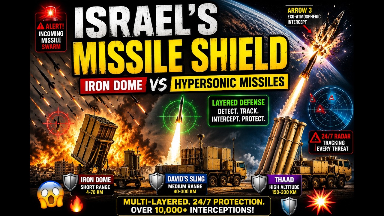How Iron Dome, David&rsquo;s Sling & Arrow Create Israel&rsquo;s Ultimate Missile Shield