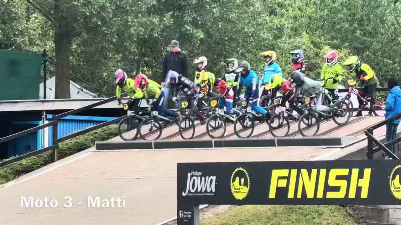 BK BMX 2025 in Blegny. Matti Belgisch kampioen, Fenna 4e 🤩🤩🤩