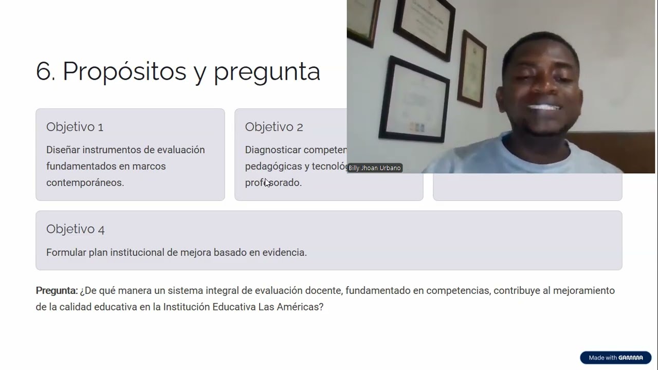 evaluacion docente