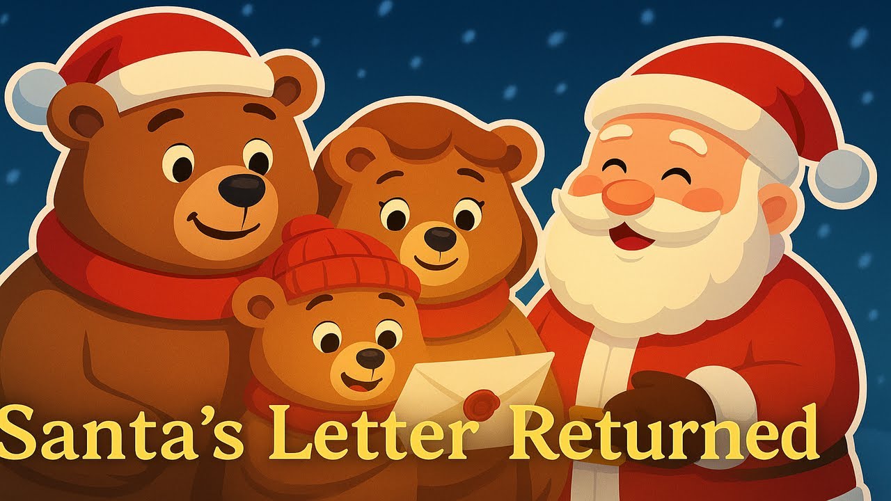 Santa’s Letter Returned | The Bear Family’s Heartwarming 3D Christmas Adventure