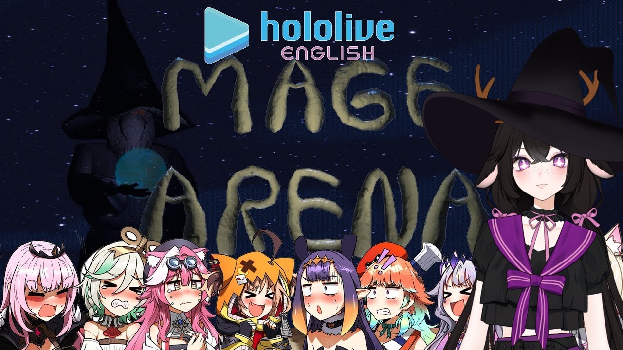 [Hololive React] HoloEN Mage Arena Madness! |Vtuber Kuro Ishida|