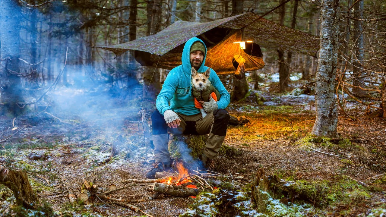 Camping In Heavy Rain Storm