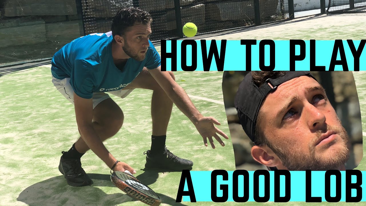 HOW TO PLAY A GOOD PADEL LOB? W/ G.SCHAFER, L.HARRIS & S.BOELE