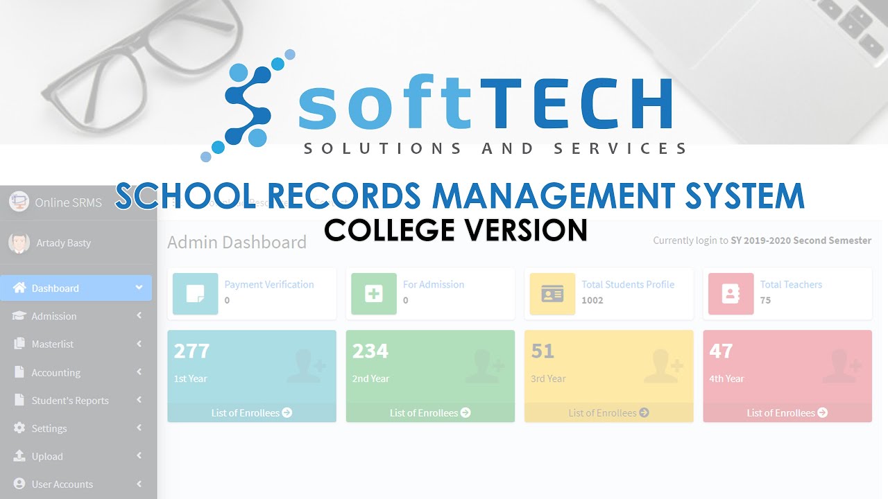 ONLINE SCHOOL RECORDS MANAGEMENT SYSTEM (COLLEGE VERSION)