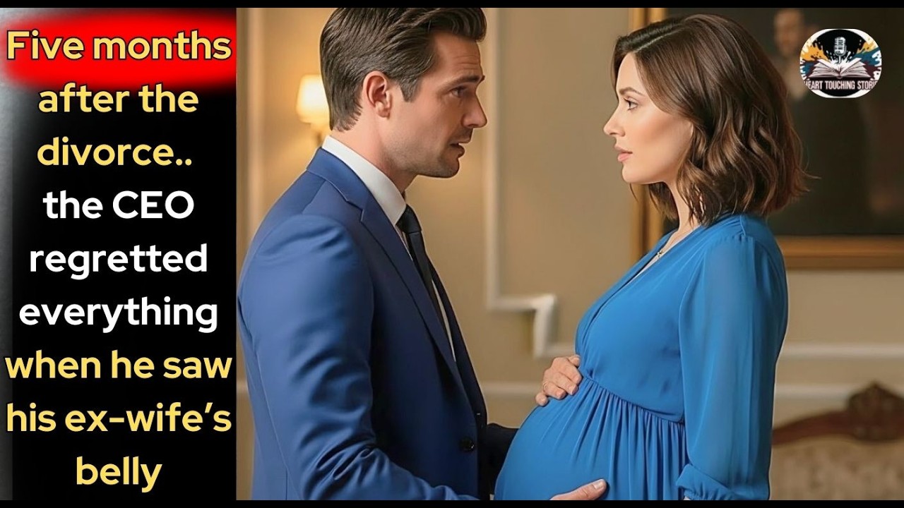 Five months after the divorce, the CEO regretted everything when he saw his ex-wife’s belly