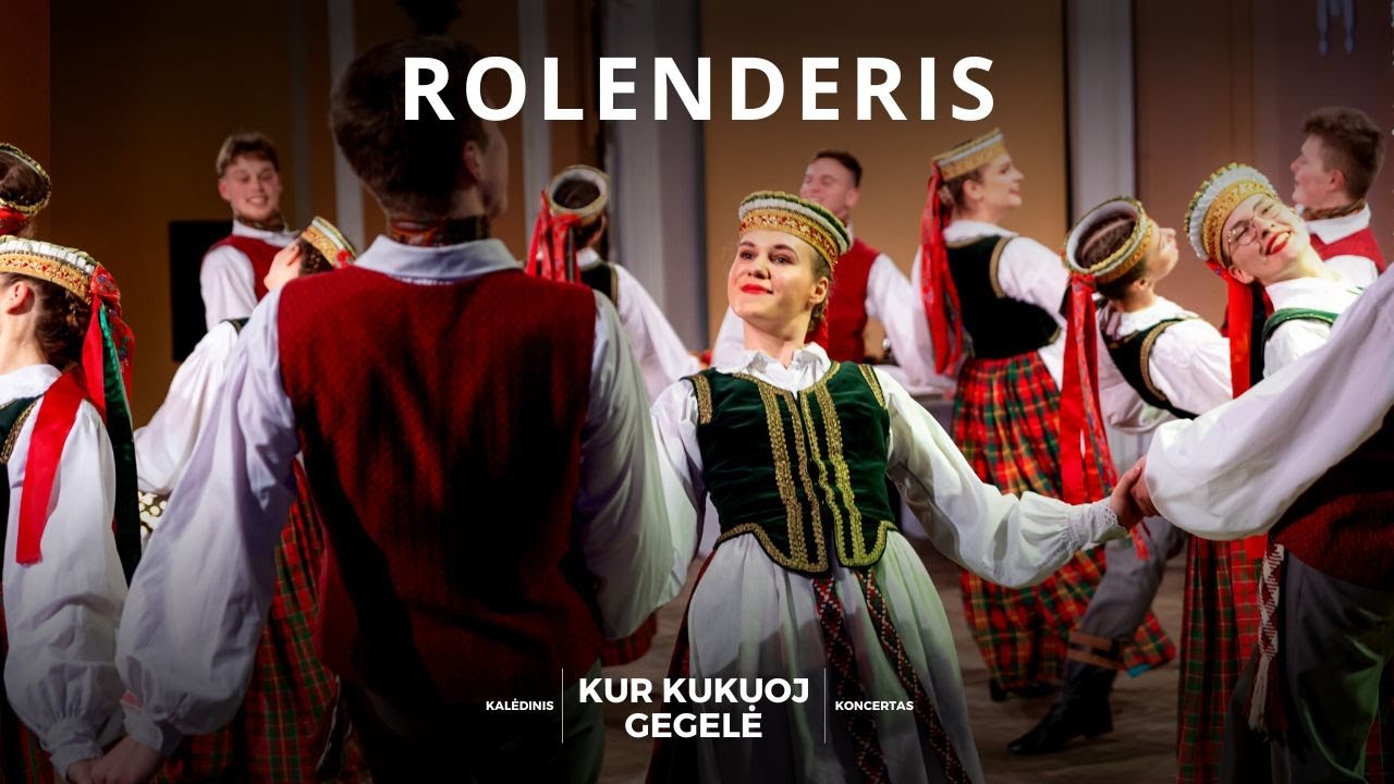 VU liaudiškos muzikos ansamblis „Jaunimėlis“ - Rolenderis