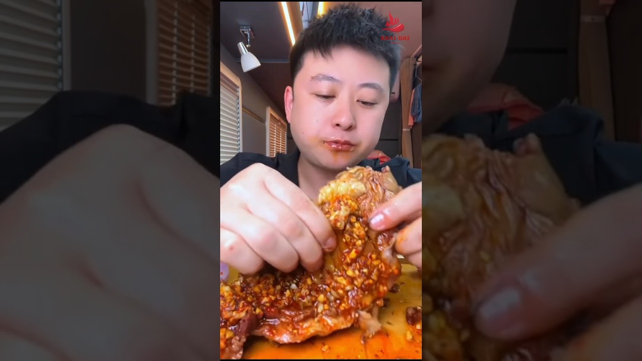 khabar video.🥩🍲spicy meat curry.Part:05.By Khai-Dai Party. #mukbang #chinesefood #shorts
