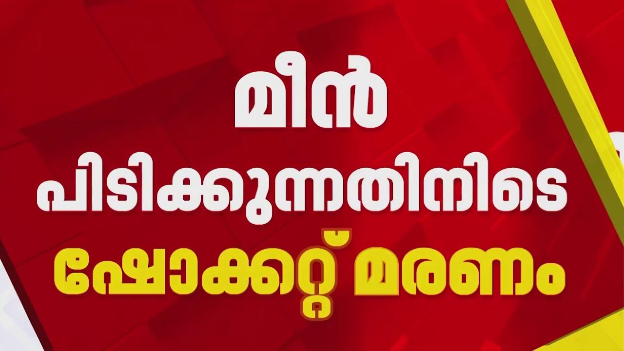 പാലക്കാട് ചിറ്റിലഞ്ചേരിയിൽ മീൻ പിടിക്കുന്നതിനിടെ ഷോക്കറ്റ് യുവാവ് മരിച്ചു | Palakkad