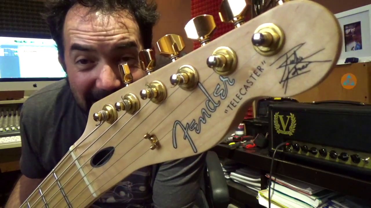 Demo Fender telecaster Richie Kotzen