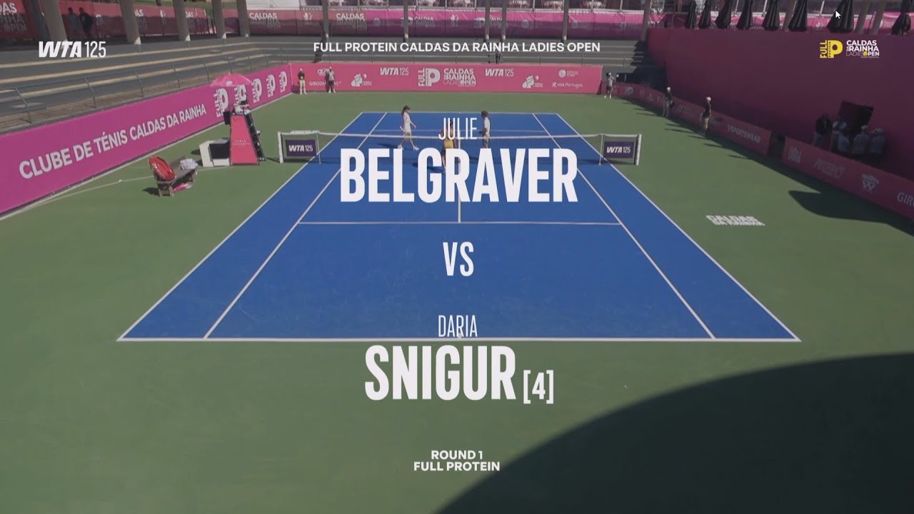 Julie Belgraver (FRA) vs Daria Snigur (UKR)  -  Game, Set and Match Point