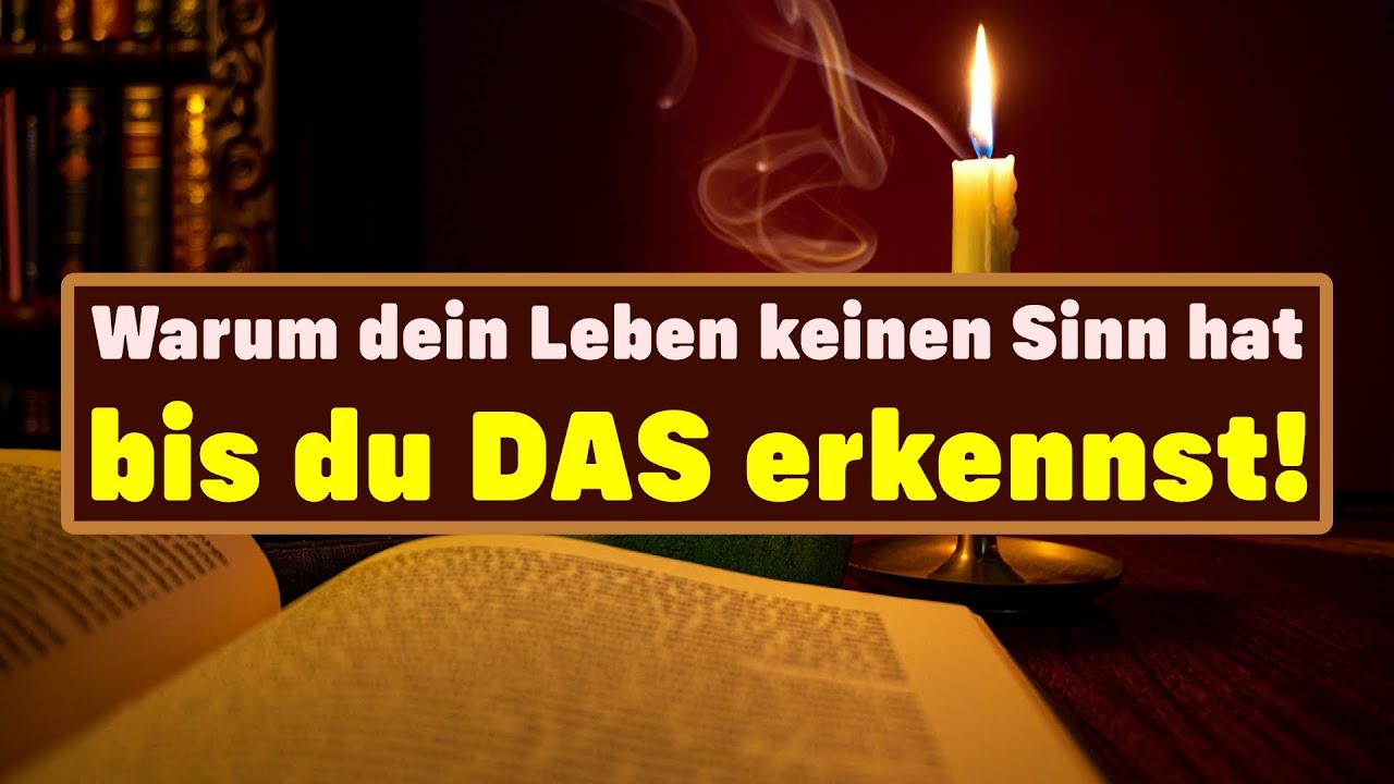 Der Sinn des Lebens? Der Sinn ist deine Präsenz.