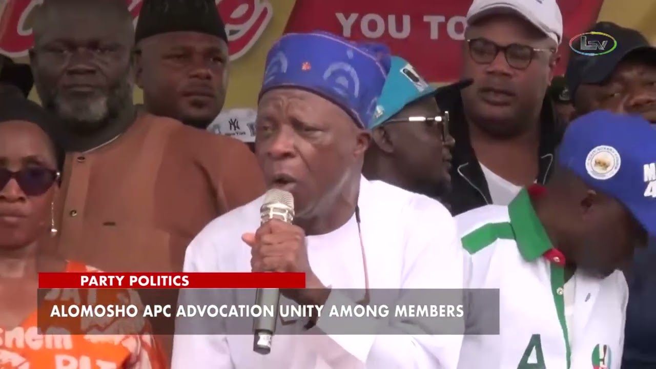 ALIMOSHO APC LEADERS ADVOCATE FOR UNITY AMONG MEMBERS 