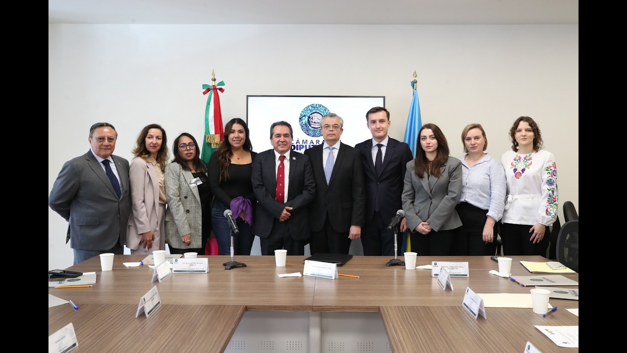 Reunión de Trabajo del Grupo de Amistad México - Ucrania