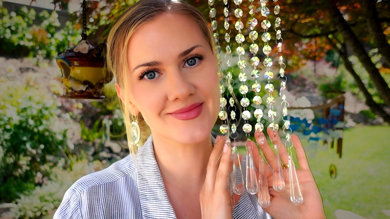 ASMR Adding Magic to Your Garden ✨ | Soft Nature Sounds