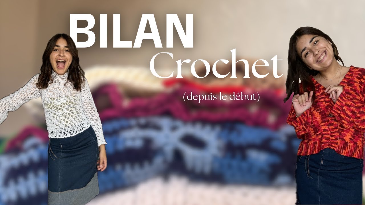 1 AN DE CROCHET (toutes mes créations)