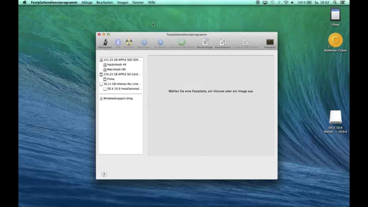Festplatte / USB Stick Formatieren am Mac
