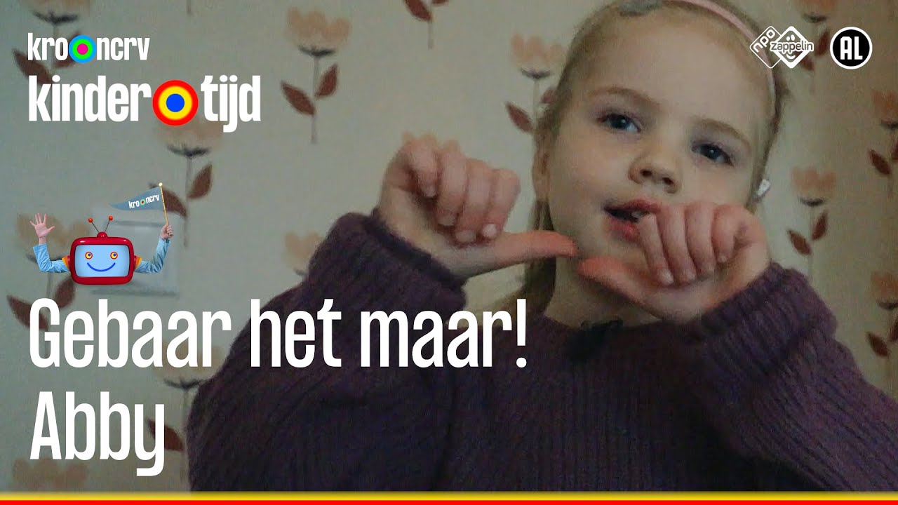 Abby | Gebaar het maar! 🧏 | Kindertijd KRO-NCRV