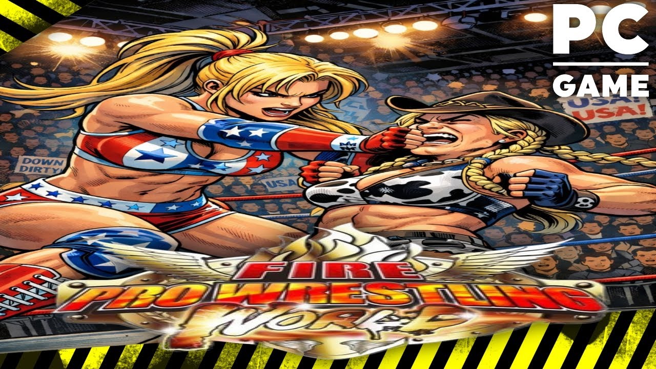 Tina Armstrong vs. Dixie Clemets! - Fire Pro Wrestling World: 1v1 Match