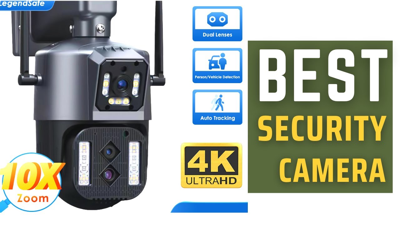 Best Security Camera | LegendSafe 12MP 6K Security Camera Review