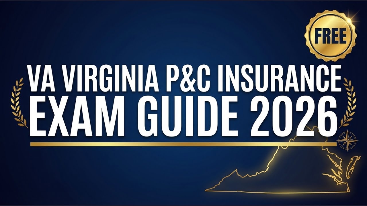 FREE Virginia Property & Casualty Insurance Exam Guide 2026 | Pass Your VA P&C License