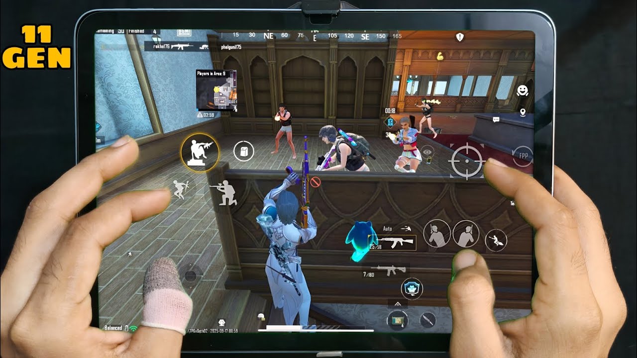 Bgmi 4.0 update 🔥 iPad 11th generation bgmi test + code ❤️