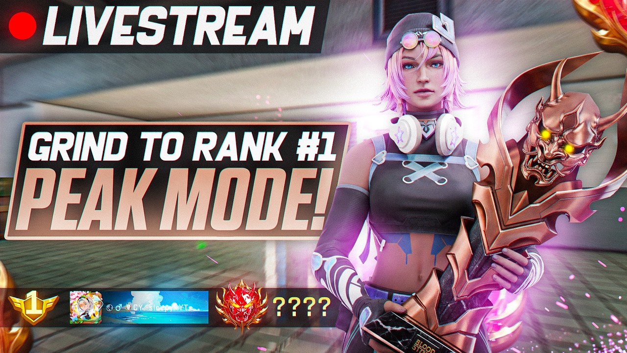 Becoming the #1 Peak Player in Blood Strike 👀🔥