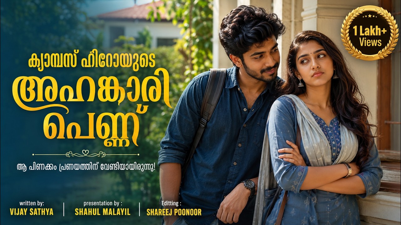 ക്യാമ്പസ് ഹീറോയുടെ അഹങ്കാരി പെണ്ണ് SHAHUL MALAYIL MALAYALAM STORY  -  VIJAY SATHYA - SHAREEJ POONOOR