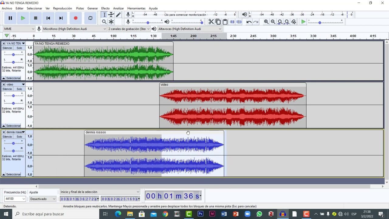 Cómo grabar un mix musical con audacity, fácil
