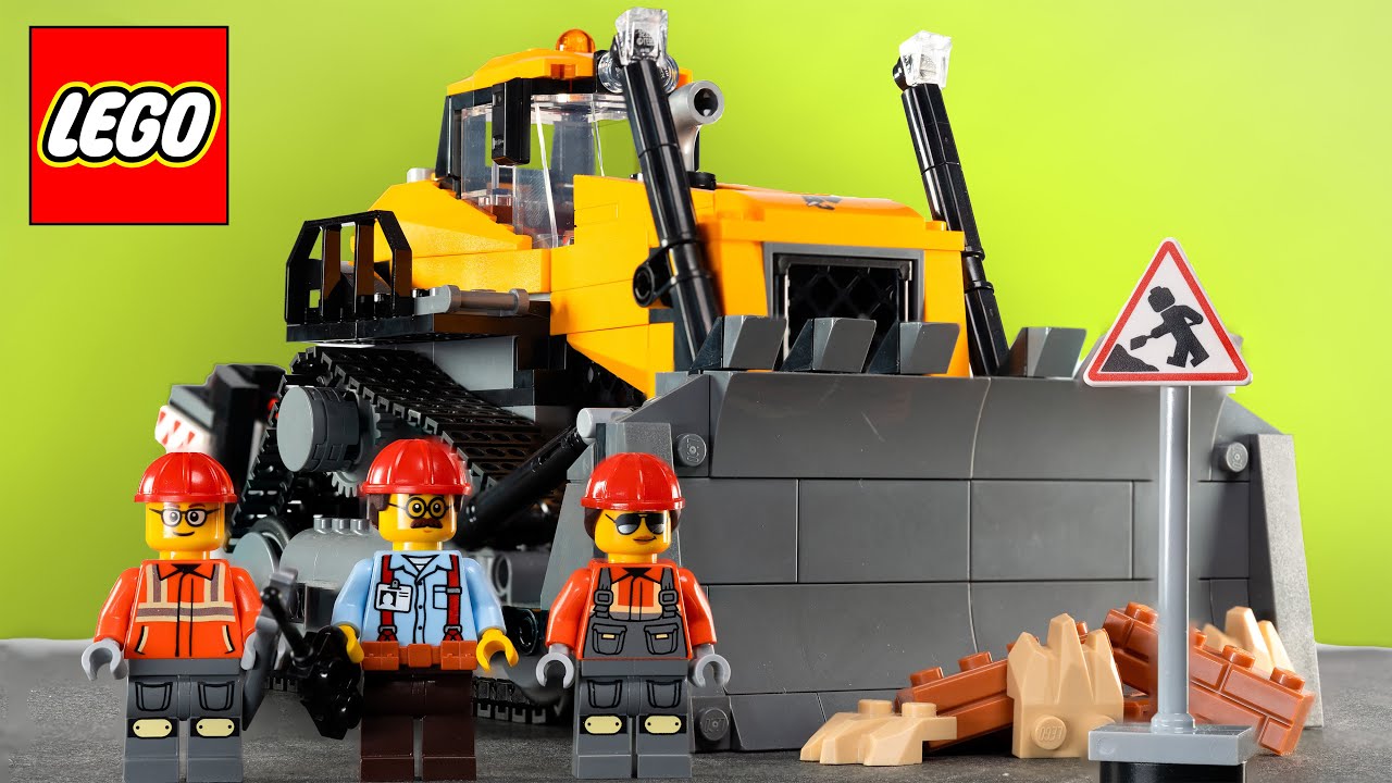 Yellow Bulldozer 60466 – LEGO City Speed Build