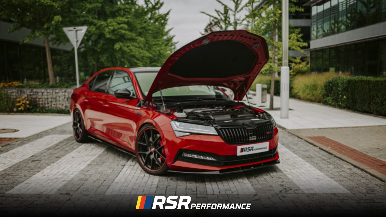 Škoda Superb 3fl 2.0TSI OPF Revo Stage 2 & TVS Stage 2+ / HJS Downpipe + VVS exhaust catback
