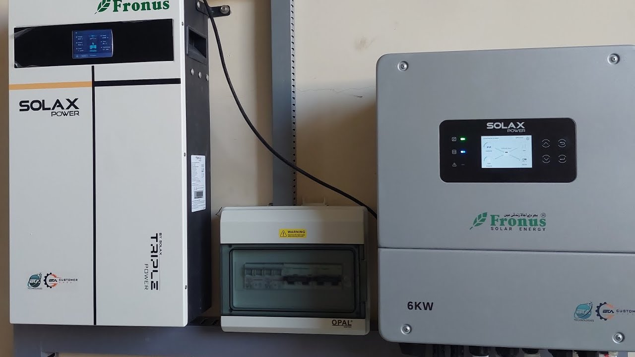 Solax 6kilowatt inverter ip65 Hybrid new software update