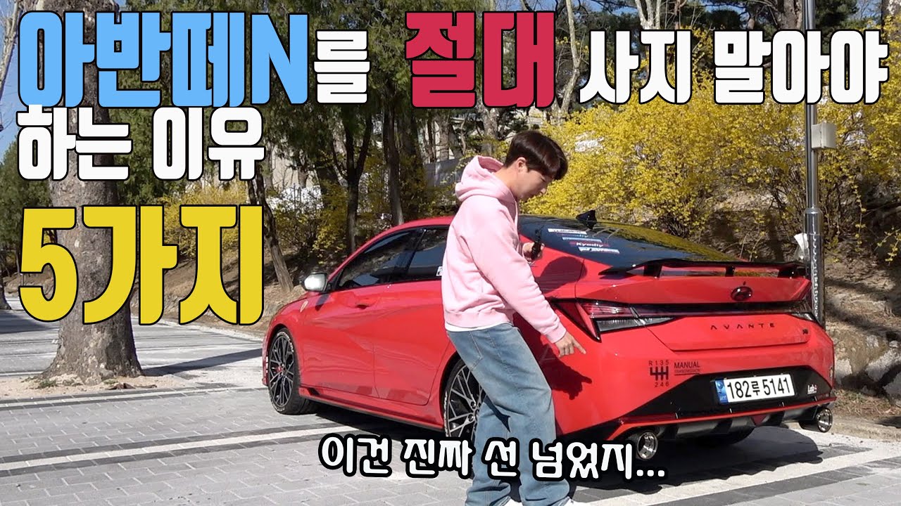 아반떼N 1년 8개월 장기 시승기