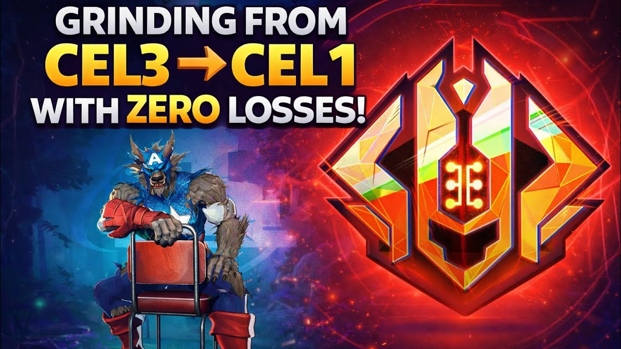 HOW I RANKED UP FROM CELESTIAL 3 TO CEL 1 AS CAPTAIN AMERICA WITH NO LOSSES PART 1 (MARVEL RIVALS)
