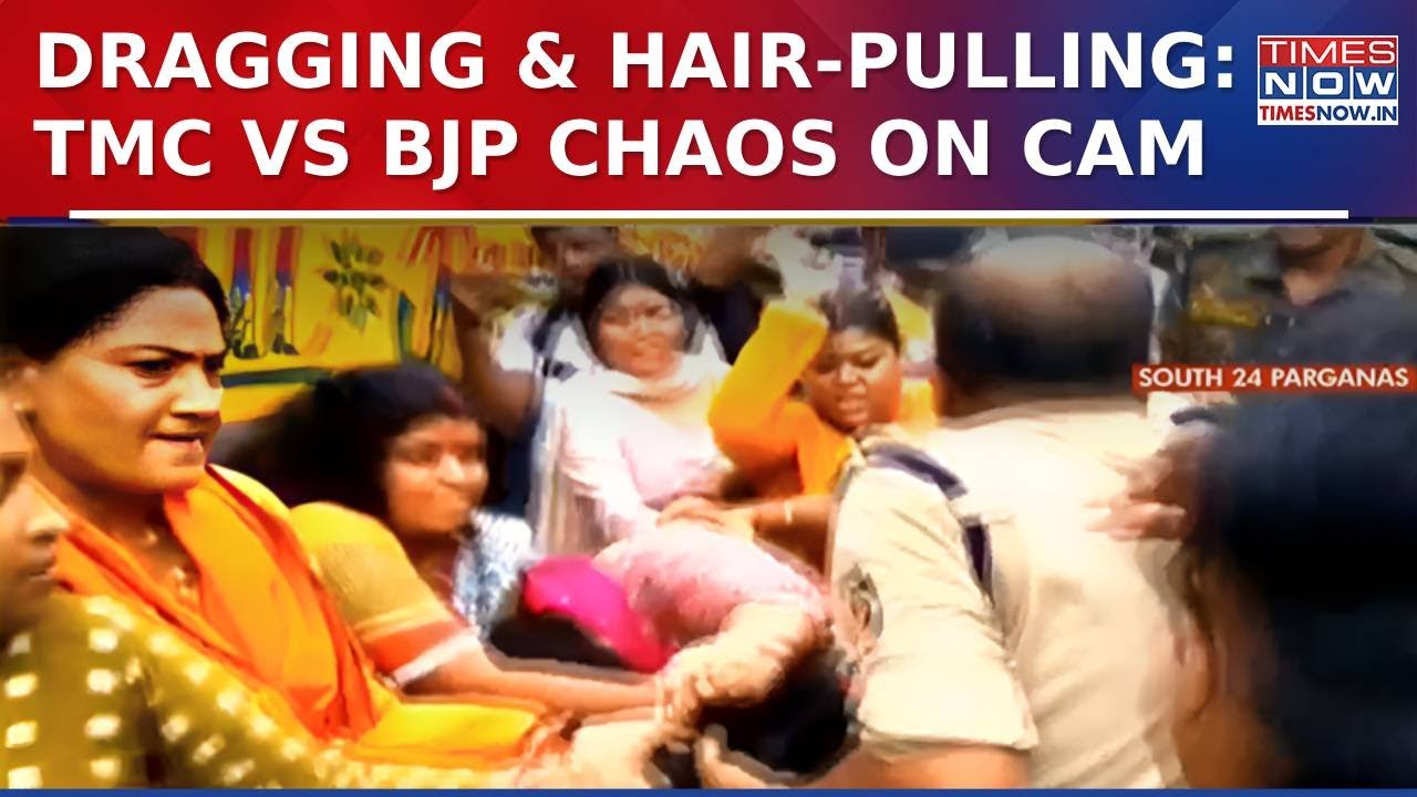 TMC Vs BJP Workers Clash In Budge Budge | Hair-Pulling, Chaos & Drama Caught On Cam |Mamata Banerjee