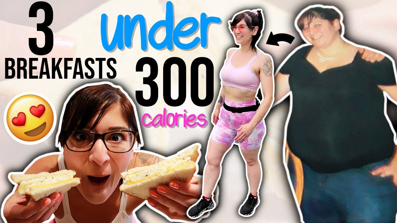 3 Simple WEIGHT LOSS Breakfasts Under 300 Calories Each (QUICK FAT LOSS)