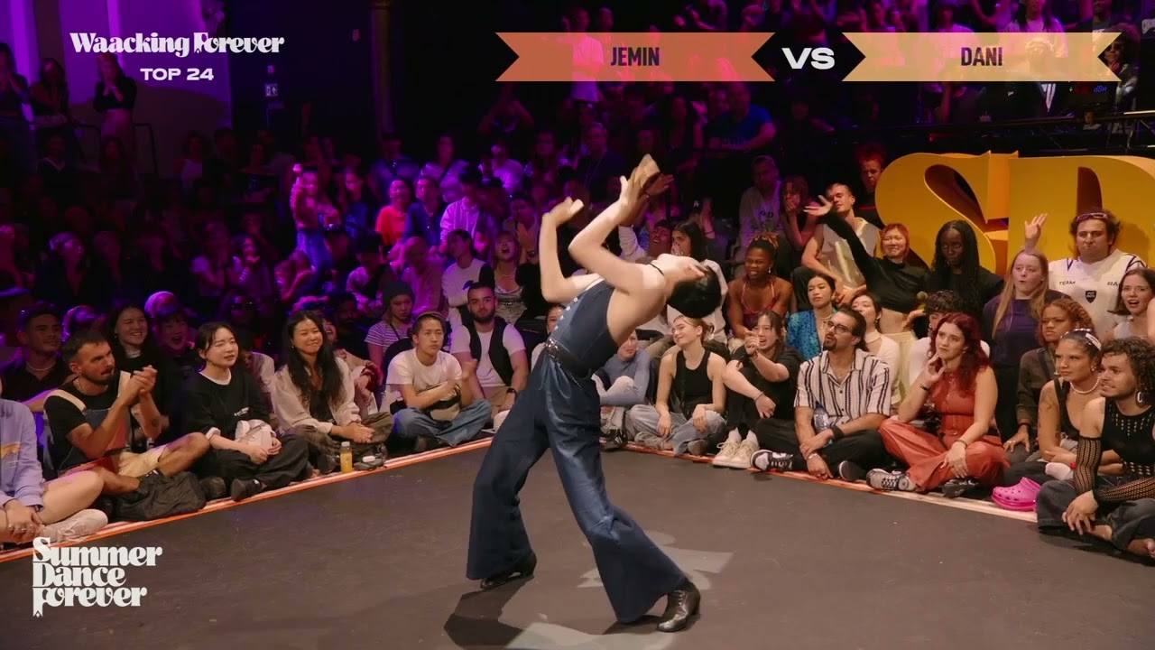 Jemin vs Dani TOP 24 Waacking Forever | Summer Dance Forever 2024