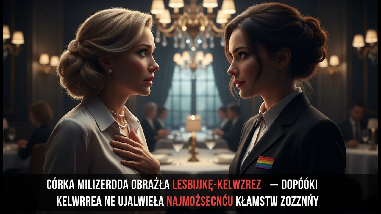 Córka miliardera obraziła lesbijkę-kelnerkę — dopóki kelnerka nie ujawniła najmroczniejszych...